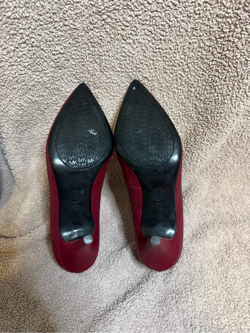 Michael Kors Women's Merlot Pointed Toe Pumps - Picture 2 of 3